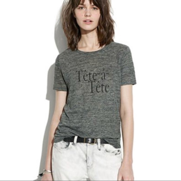 Madewell Tops - •Madewell•’Tete a tete’ linen tank